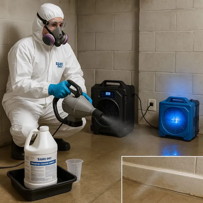 Sanitization and Odor Removal process in Woodridge, IL