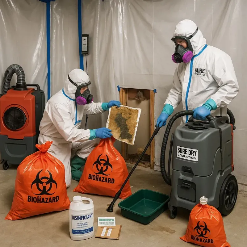 Contaminated Water Handling Protocols process in Woodridge, IL
