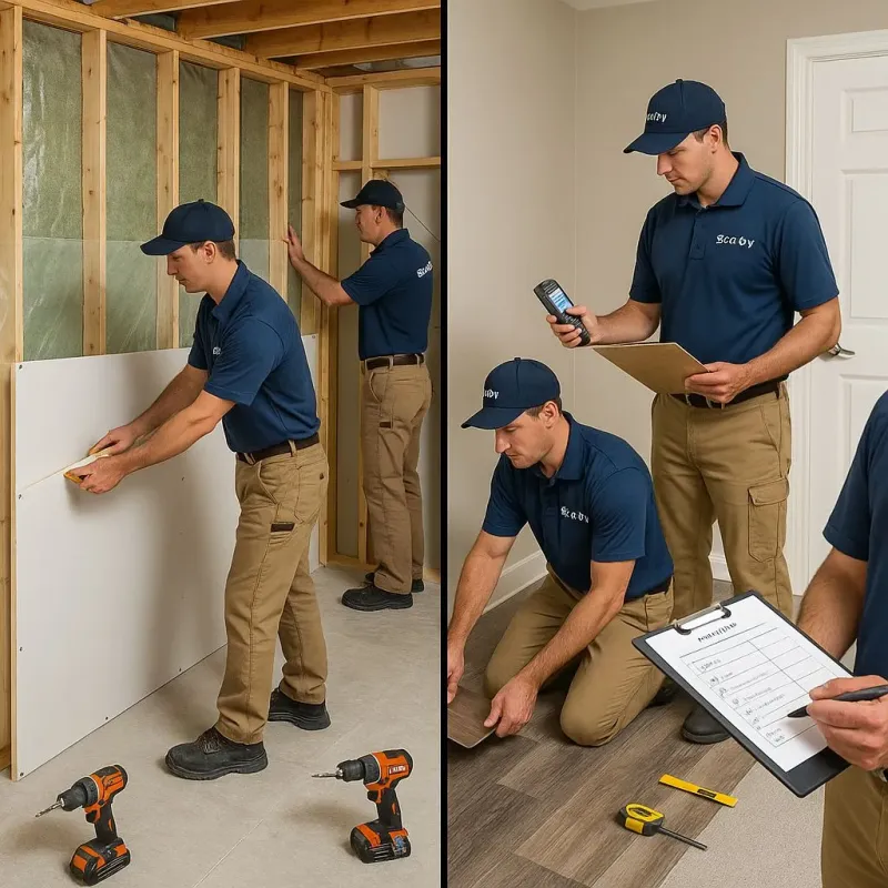 Repairs and Reconstruction process in Woodridge, IL