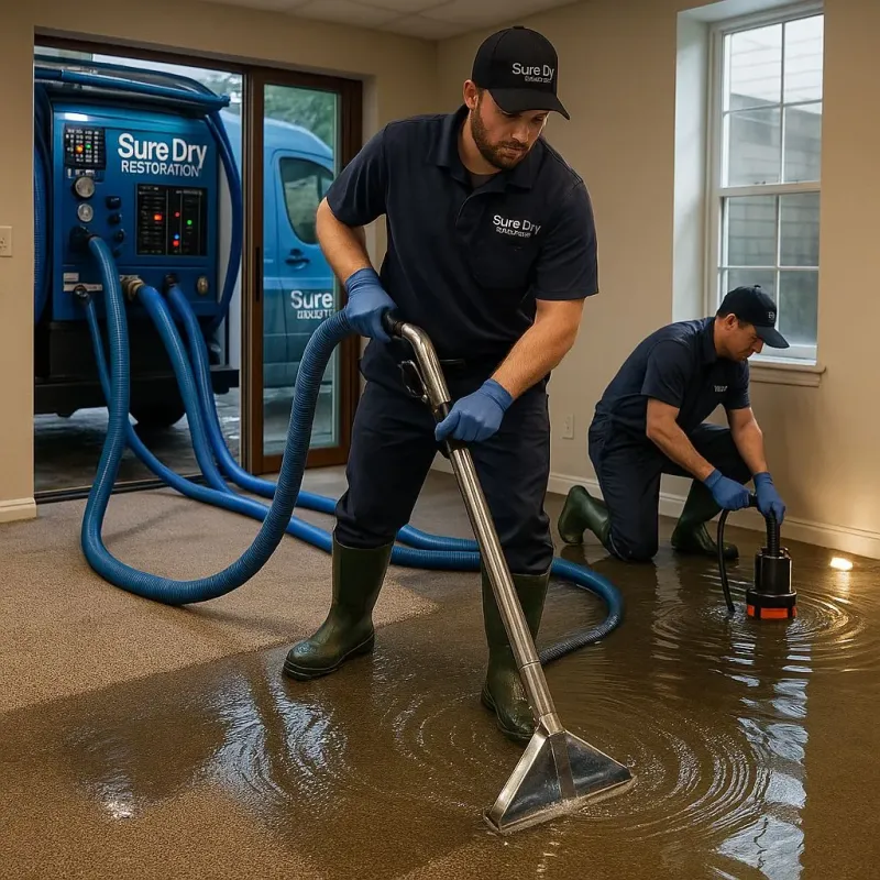 Water Extraction and Removal process in Woodridge, IL
